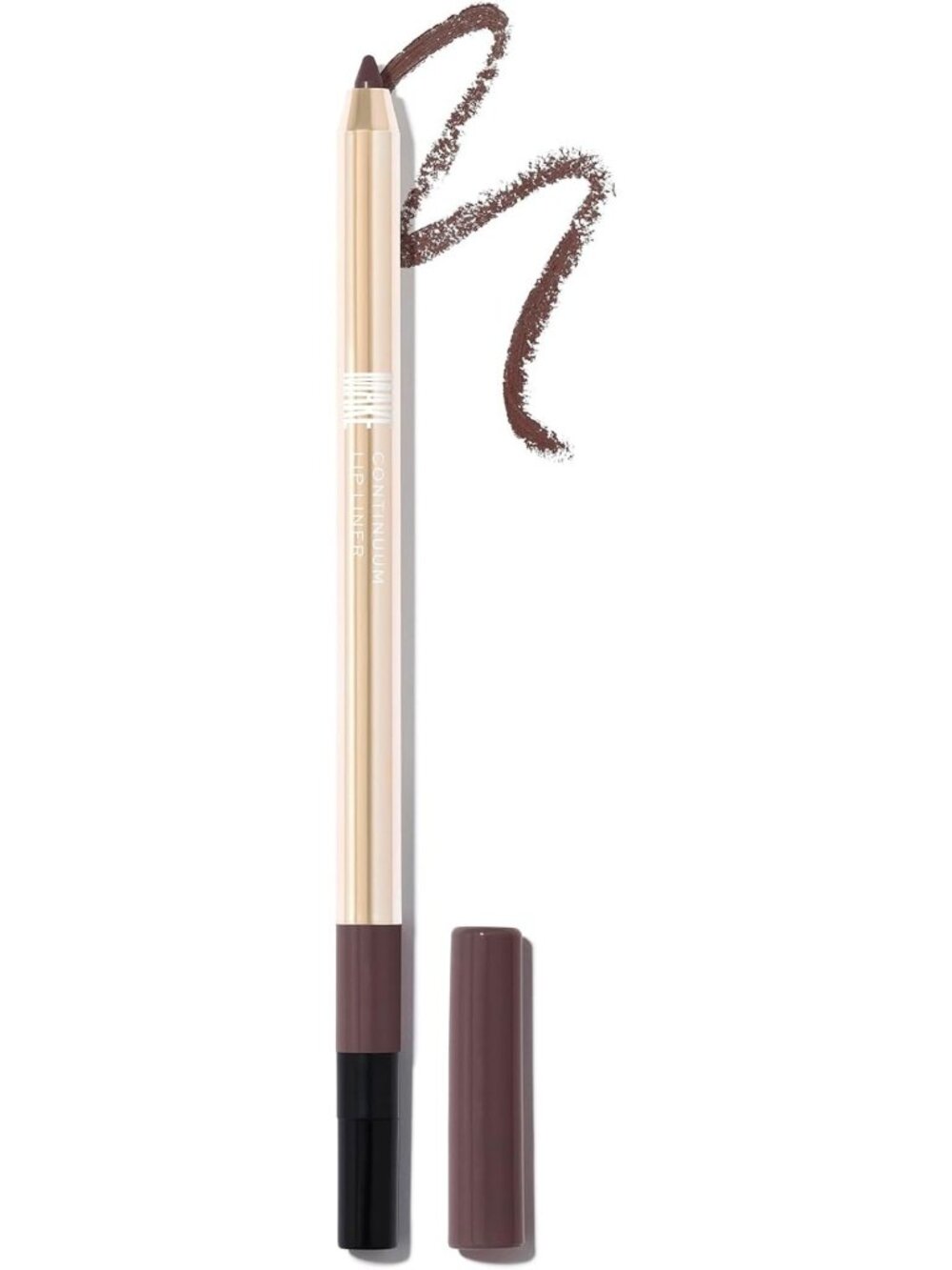 Long-Lasting Creamy Lip Liner with Velvet Matte Finish & Sharpener - Slate Taupe